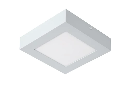 Lucide BRICE-LED - Plafonnier Salle de bains - LED Dim. - 1x15W 3000K - IP44 - Blanc - éteint